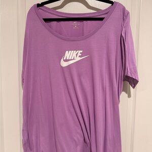 Nike Women's Lavender Short Sleeve Tee